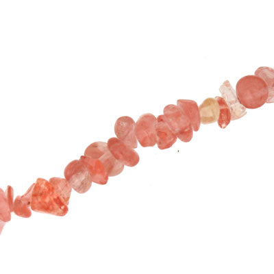 QUARTZ CHERRY CHIP SML APPROX - 90 CM STRAND
