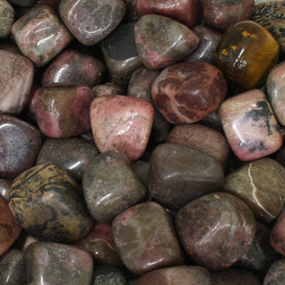 RHODONITE TUMBLED STONES