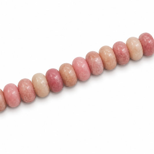 Rhodonite 8x5mm Rondelle - Approx 75pcs