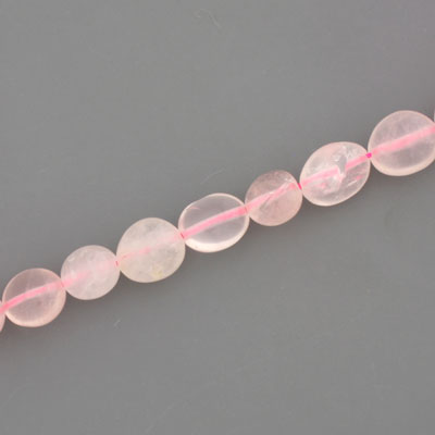 ROSE QUARTZ IRREGULAR APPROX 6-8 MM - APPROX - 40 PCS (40CM STRAND)