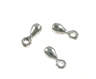 silver chain end pack of 40