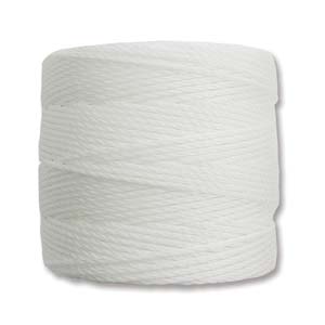 S-LON BEAD CORD WHITE 77YD