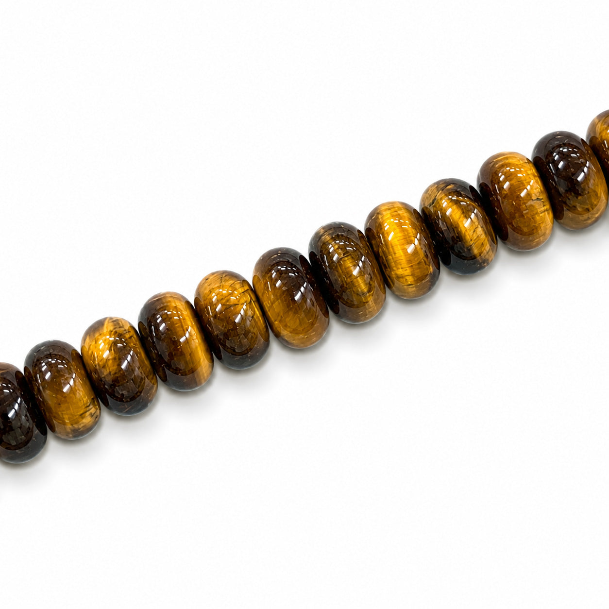 Tiger Eye 8x4.5mm Rondelle - Approx 70pcs