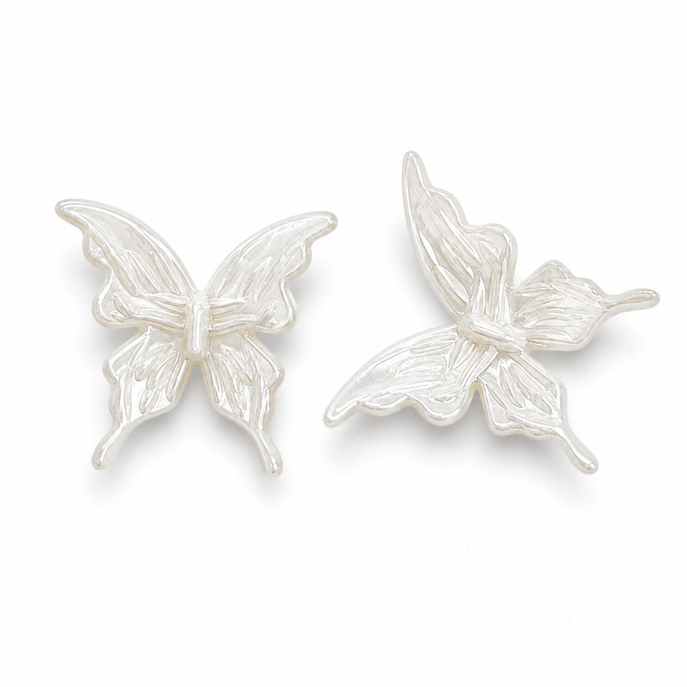 25mm Acrylic Butterfly Beads – 20 Pieces