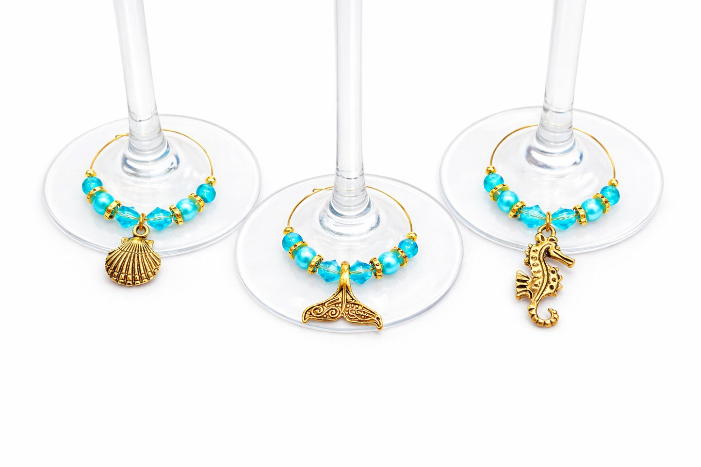WINE CHARMS KIT - SEA THEME