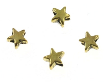 stars 5 mm gold - 45 pcs